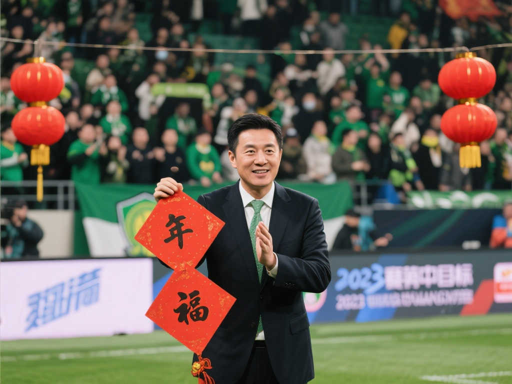 国安掌门人周金辉新春致意球迷 誓言重返亚冠精英赛
