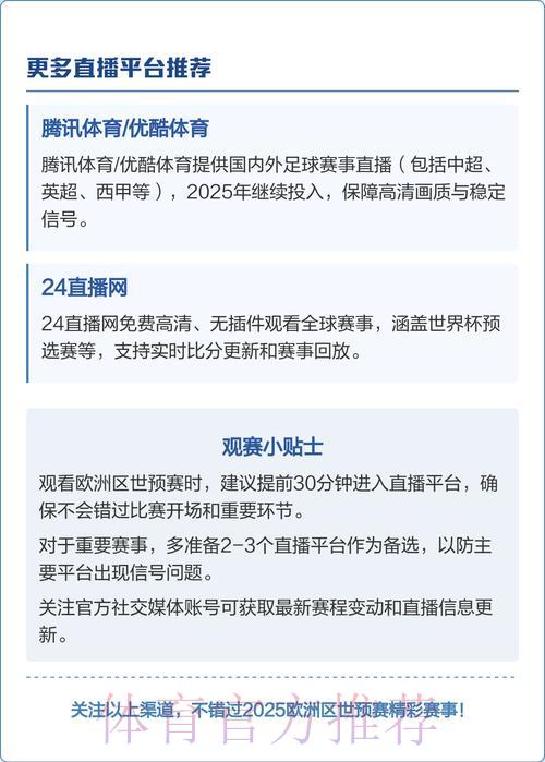 世界杯直播观看渠道精选推荐攻略