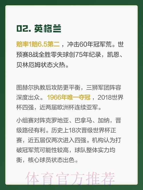 2026世界杯夺冠热门球队深度盘点与排名分析 2026世界杯夺冠热门球队深度盘点与排名分析